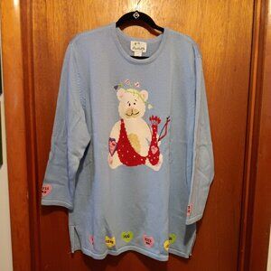 Quacker Factory Valentine Sweater